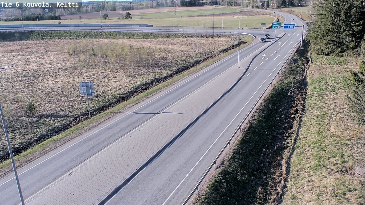 Kelikamerat Kuva Tie 6 Kouvola, Keltti, Kouvola, Kymenlaakso