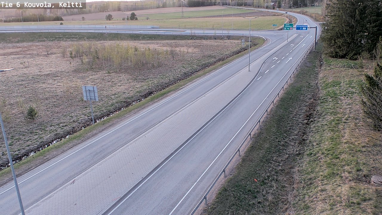 Kelikamerat Kuva Tie 6 Kouvola, Keltti, Kouvola, Kymenlaakso