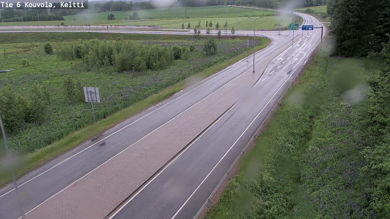 Kelikamerat Kuva Tie 6 Kouvola, Keltti, Kouvola, Kymenlaakso