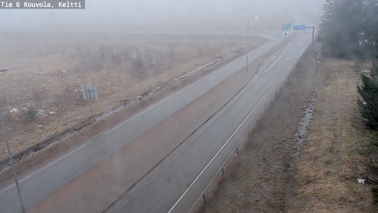 Kelikamerat Kuva Tie 6 Kouvola, Keltti, Kouvola, Kymenlaakso