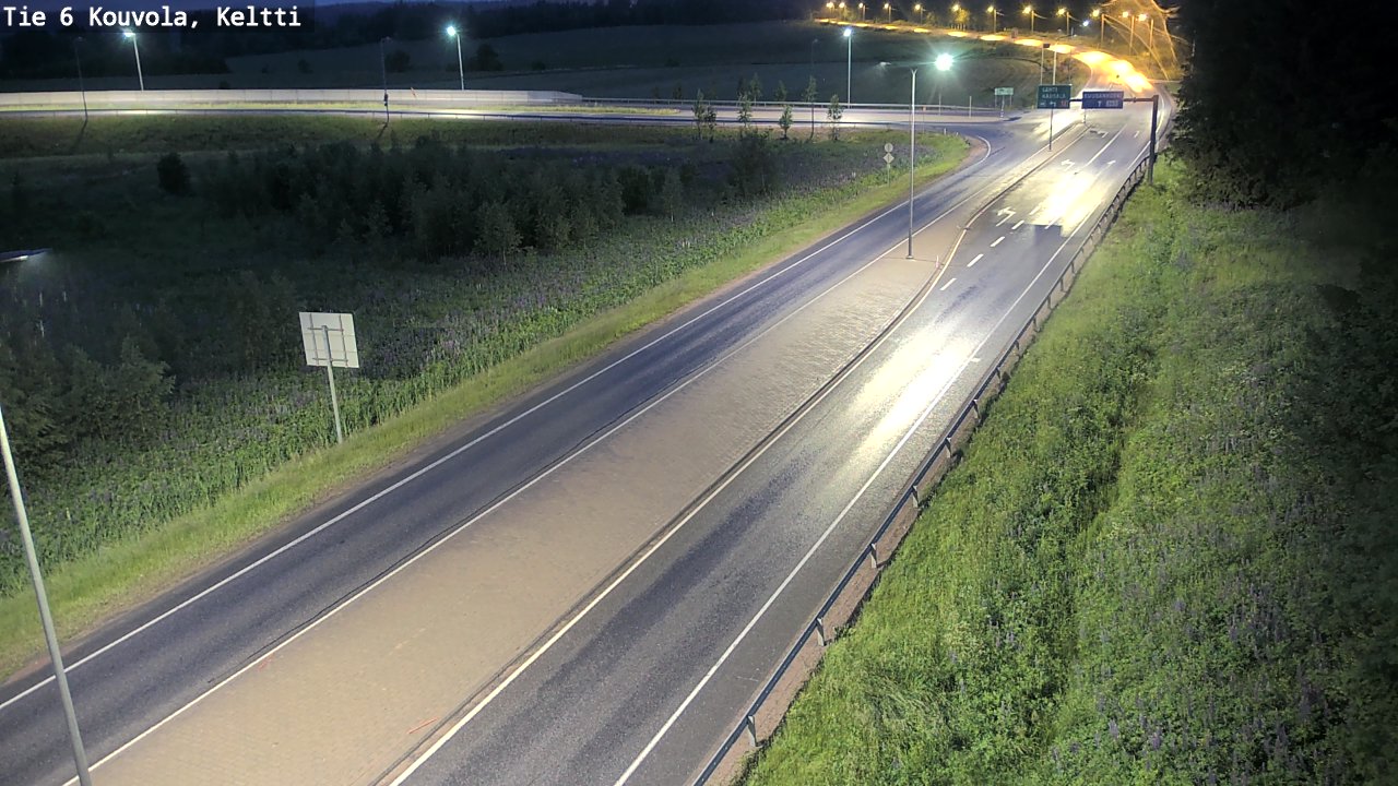 Kelikamerat Kuva Tie 6 Kouvola, Keltti, Kouvola, Kymenlaakso