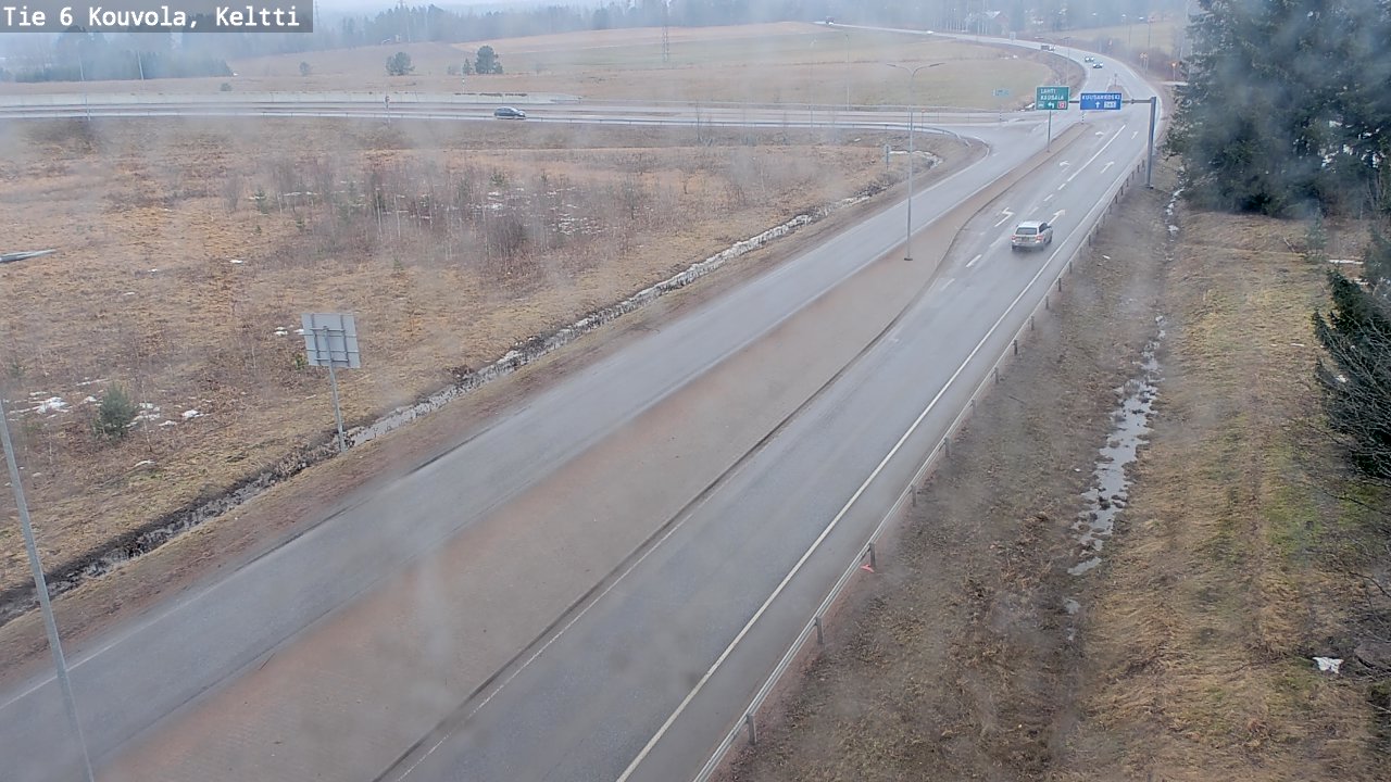 Weather Camera Image Road 6 Kouvola, Keltti, Kouvola, Kymenlaakso