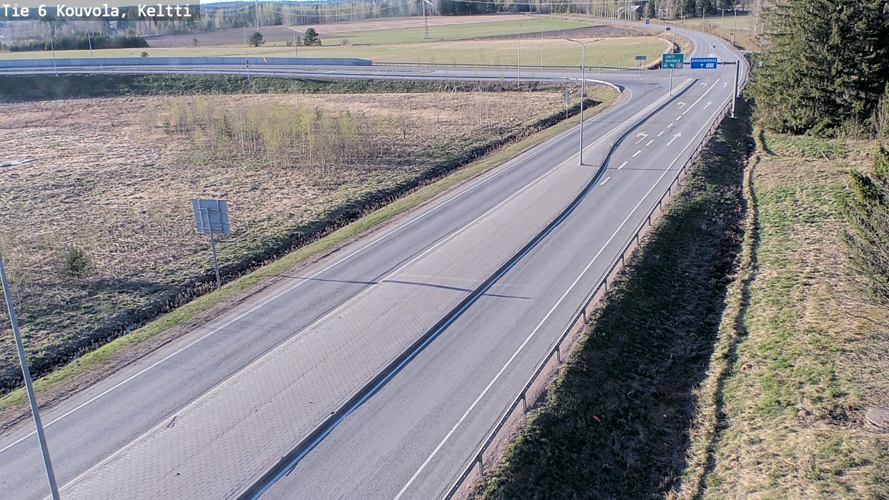 Kelikamerat Kuva Tie 6 Kouvola, Keltti, Kouvola, Kymenlaakso