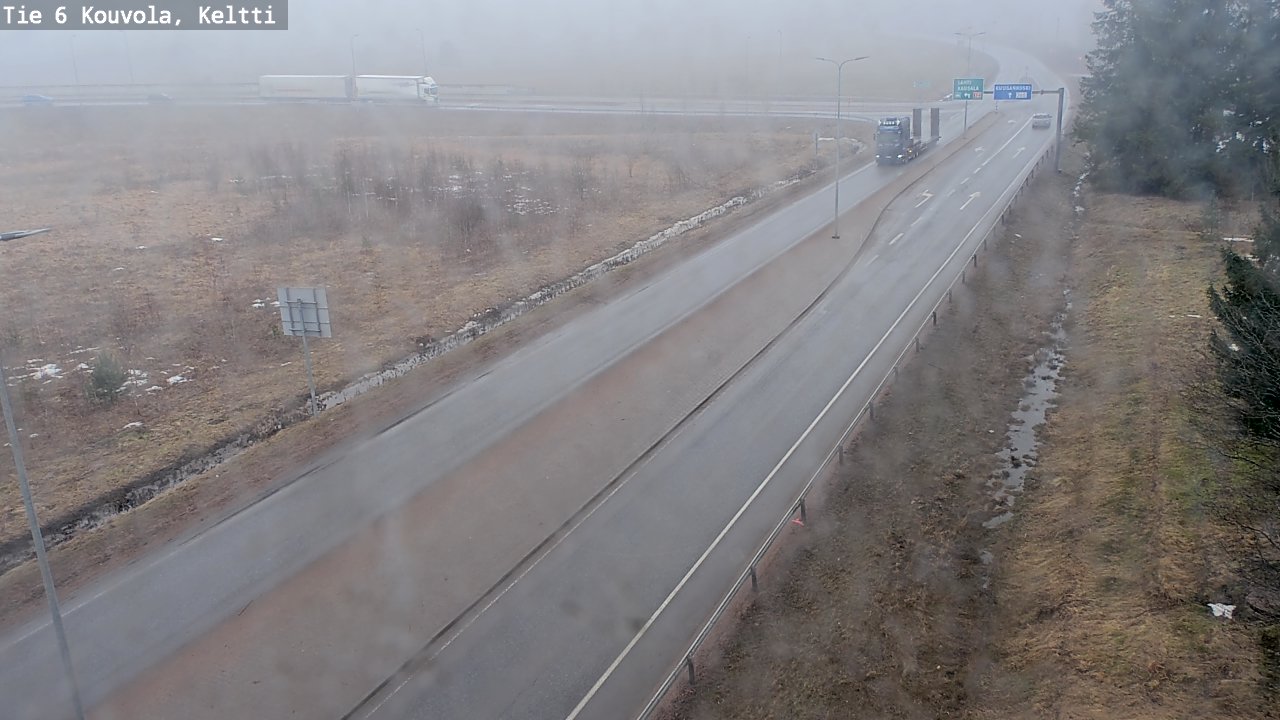 Weather Camera Image Road 6 Kouvola, Keltti, Kouvola, Kymenlaakso