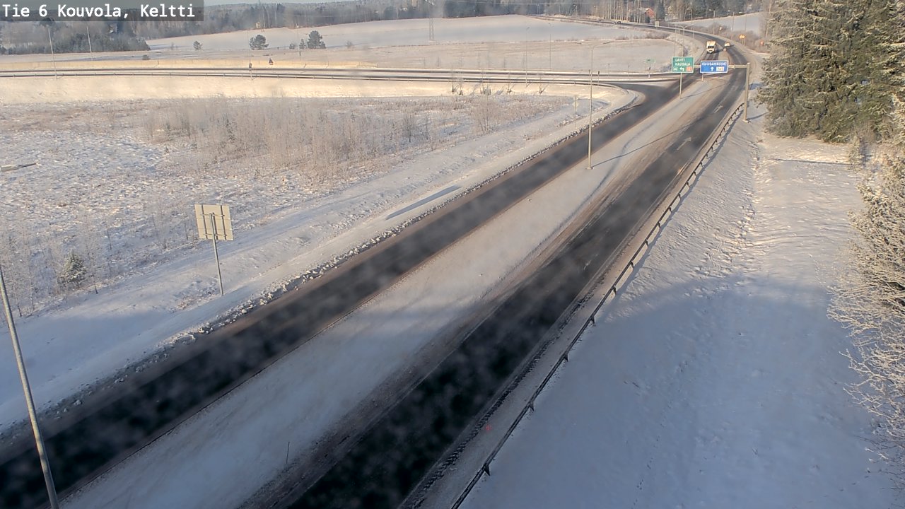 Kelikamerat Kuva Tie 6 Kouvola, Keltti, Kouvola, Kymenlaakso