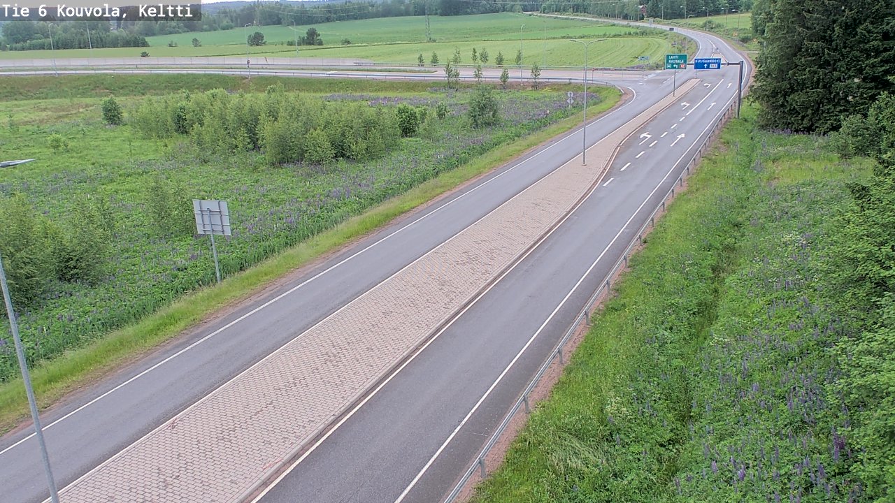 Kelikamerat Kuva Tie 6 Kouvola, Keltti, Kouvola, Kymenlaakso