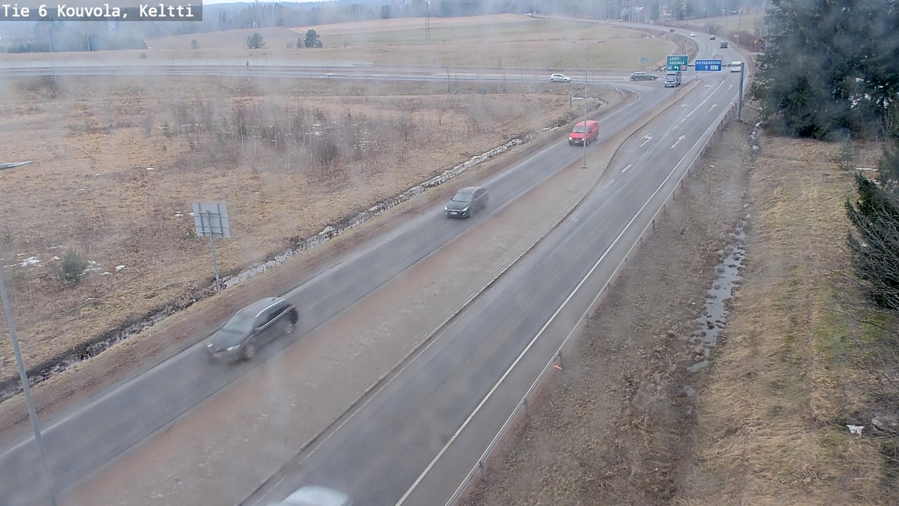 Weather Camera Image Road 6 Kouvola, Keltti, Kouvola, Kymenlaakso