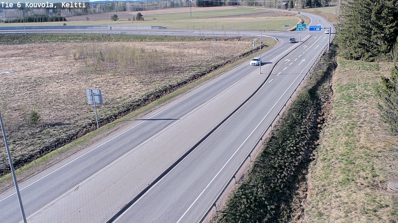 Kelikamerat Kuva Tie 6 Kouvola, Keltti, Kouvola, Kymenlaakso