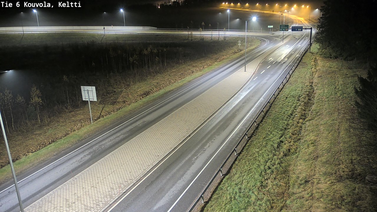 Kelikamerat Kuva Tie 6 Kouvola, Keltti, Kouvola, Kymenlaakso