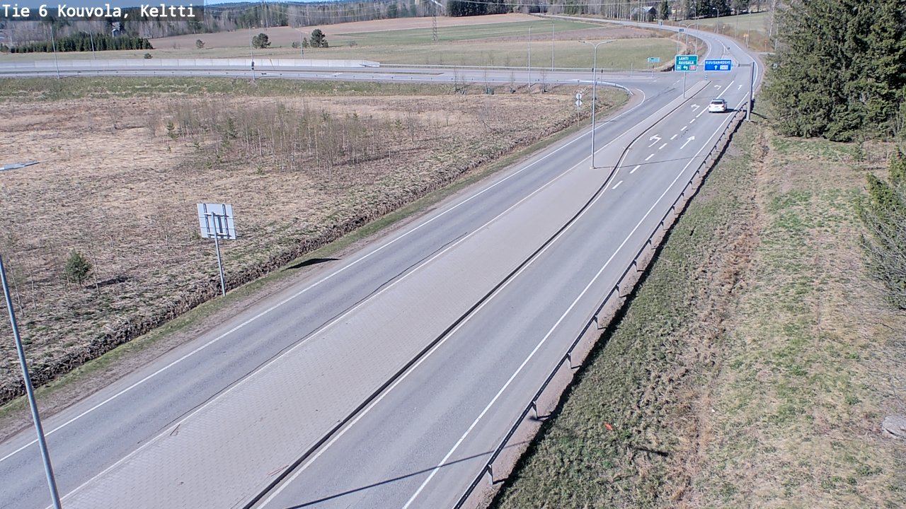 Kelikamerat Kuva Tie 6 Kouvola, Keltti, Kouvola, Kymenlaakso