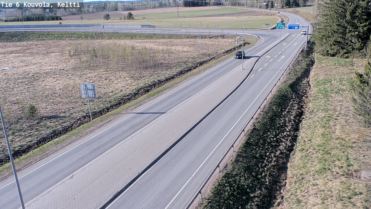 Kelikamerat Kuva Tie 6 Kouvola, Keltti, Kouvola, Kymenlaakso