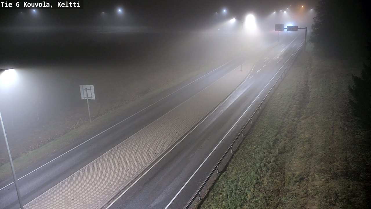 Kelikamerat Kuva Tie 6 Kouvola, Keltti, Kouvola, Kymenlaakso