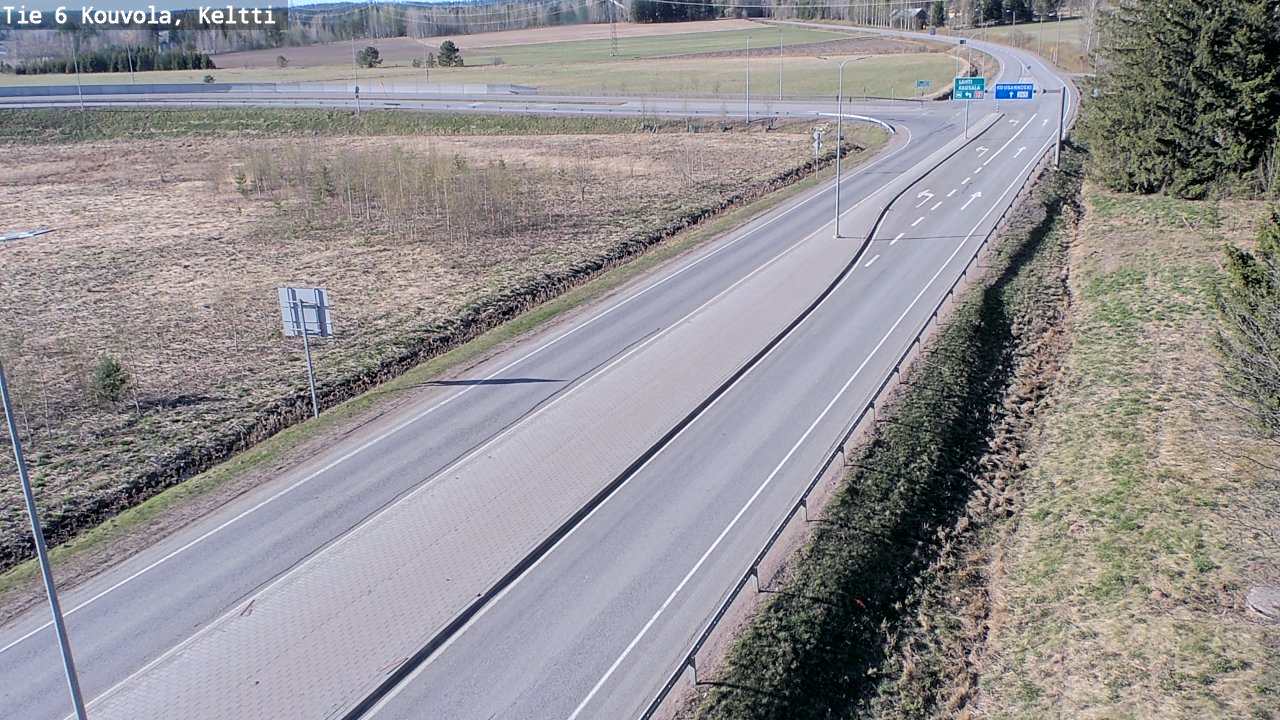 Kelikamerat Kuva Tie 6 Kouvola, Keltti, Kouvola, Kymenlaakso