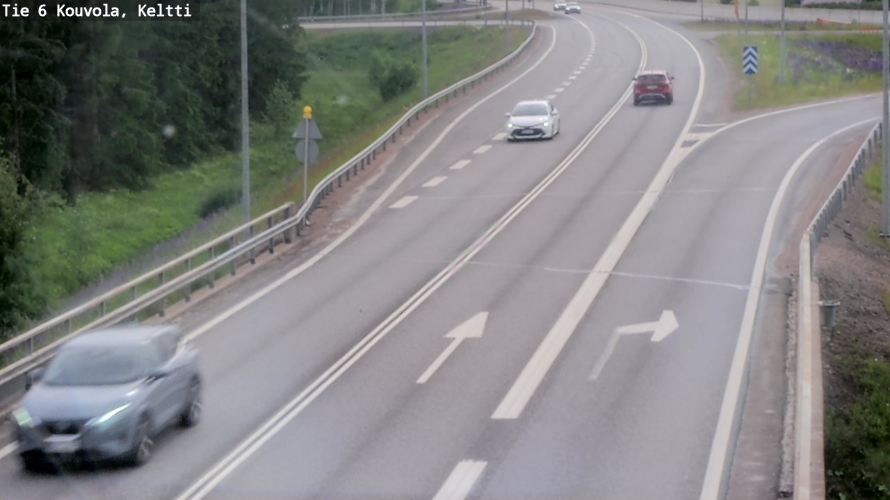 Kelikamerat Kuva Tie 6 Kouvola, Keltti, Kouvola, Kymenlaakso