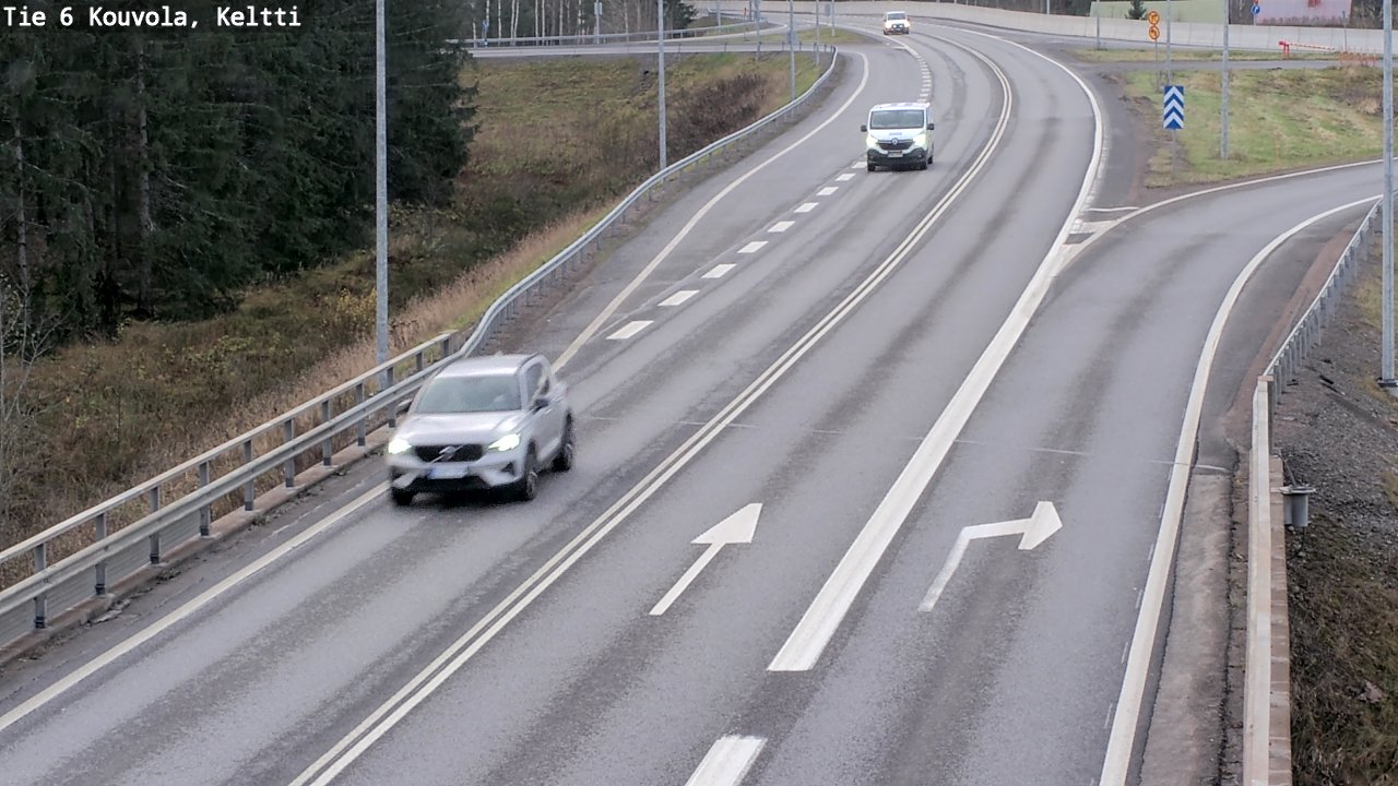 Kelikamerat Kuva Tie 6 Kouvola, Keltti, Kouvola, Kymenlaakso