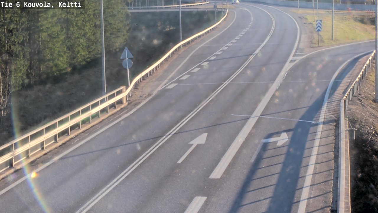 Kelikamerat Kuva Tie 6 Kouvola, Keltti, Kouvola, Kymenlaakso
