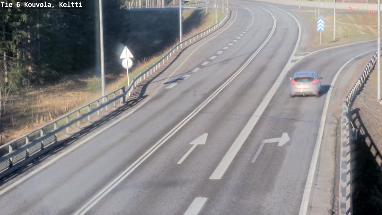 Kelikamerat Kuva Tie 6 Kouvola, Keltti, Kouvola, Kymenlaakso