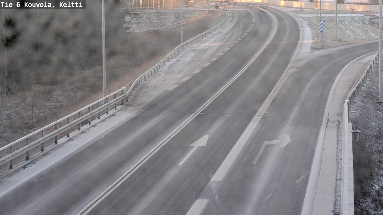 Kelikamerat Kuva Tie 6 Kouvola, Keltti, Kouvola, Kymenlaakso