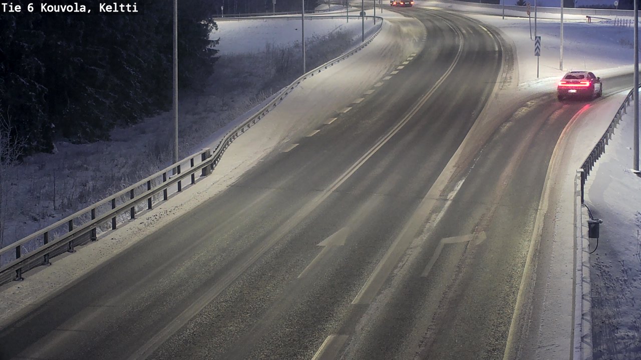 Kelikamerat Kuva Tie 6 Kouvola, Keltti, Kouvola, Kymenlaakso