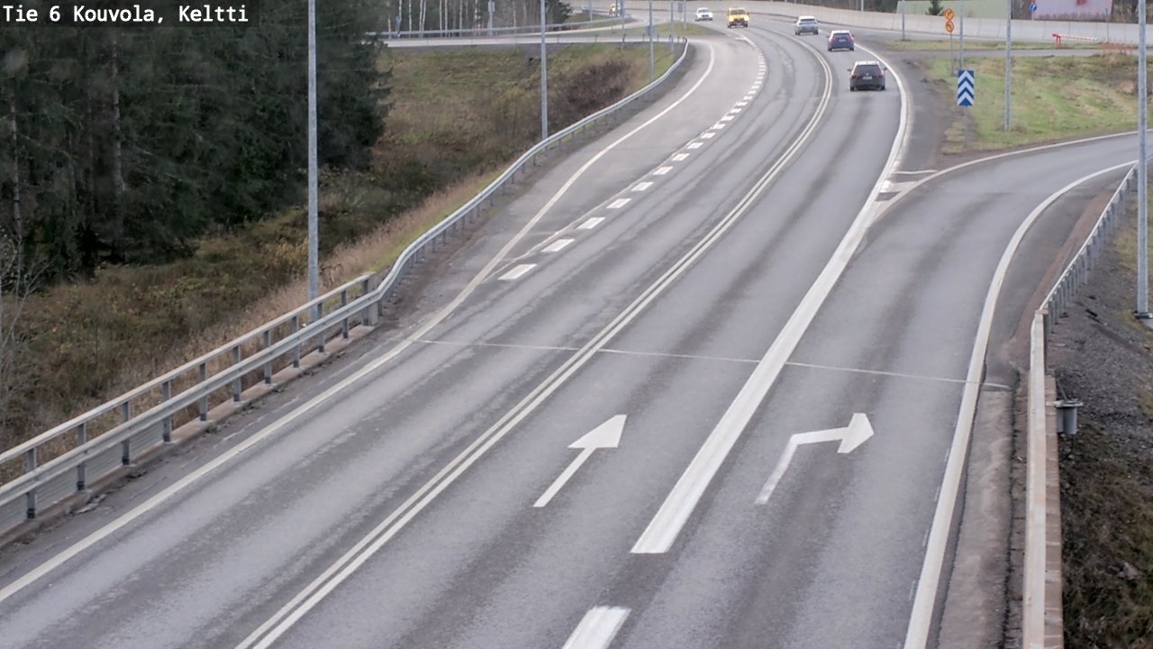 Kelikamerat Kuva Tie 6 Kouvola, Keltti, Kouvola, Kymenlaakso