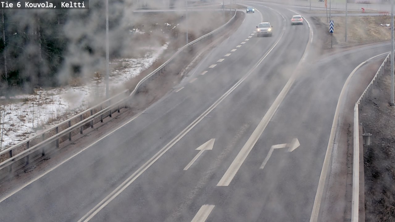 Kelikamerat Kuva Tie 6 Kouvola, Keltti, Kouvola, Kymenlaakso