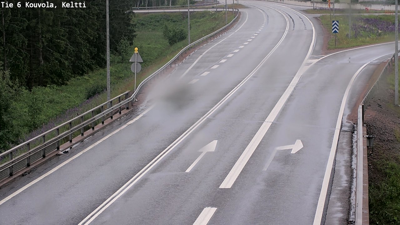 Kelikamerat Kuva Tie 6 Kouvola, Keltti, Kouvola, Kymenlaakso