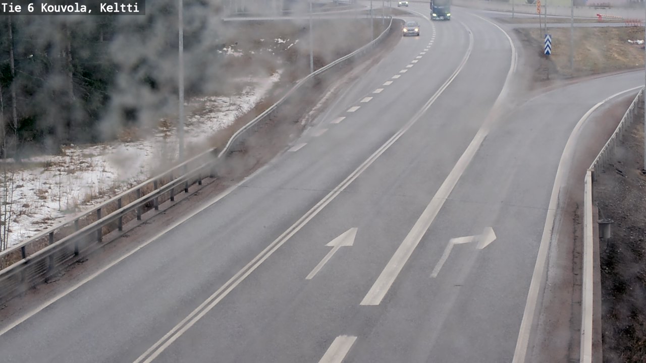 Kelikamerat Kuva Tie 6 Kouvola, Keltti, Kouvola, Kymenlaakso