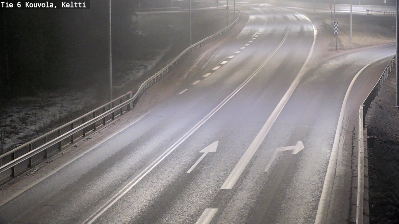 Weather Camera Image Road 6 Kouvola, Keltti, Kouvola, Kymenlaakso