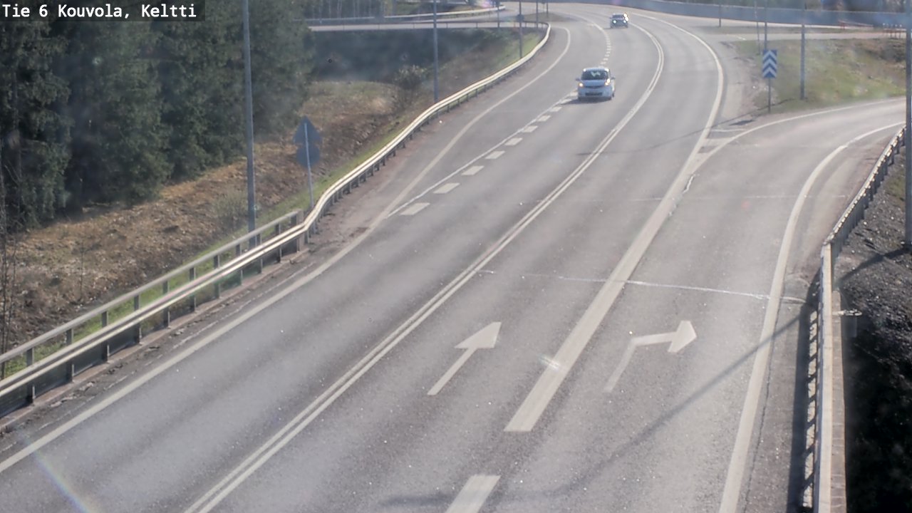 Kelikamerat Kuva Tie 6 Kouvola, Keltti, Kouvola, Kymenlaakso