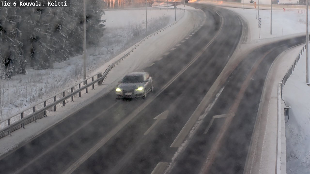 Kelikamerat Kuva Tie 6 Kouvola, Keltti, Kouvola, Kymenlaakso