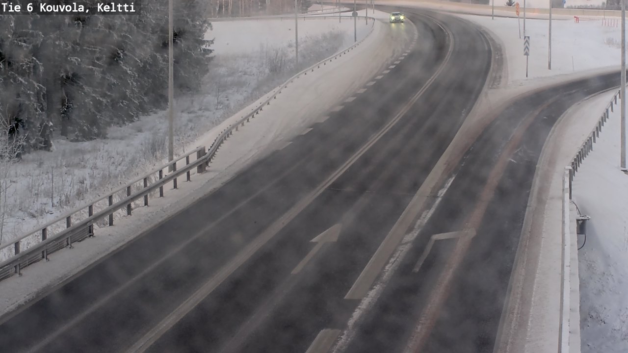 Kelikamerat Kuva Tie 6 Kouvola, Keltti, Kouvola, Kymenlaakso