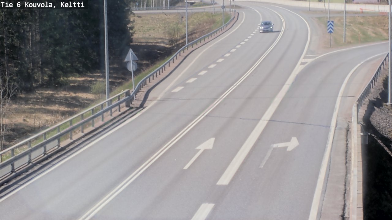 Kelikamerat Kuva Tie 6 Kouvola, Keltti, Kouvola, Kymenlaakso