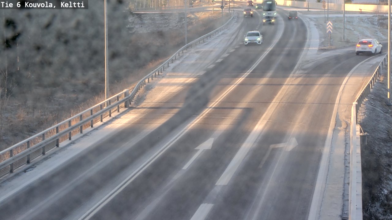 Kelikamerat Kuva Tie 6 Kouvola, Keltti, Kouvola, Kymenlaakso