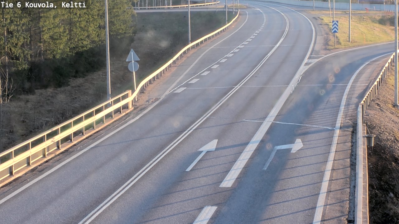 Kelikamerat Kuva Tie 6 Kouvola, Keltti, Kouvola, Kymenlaakso