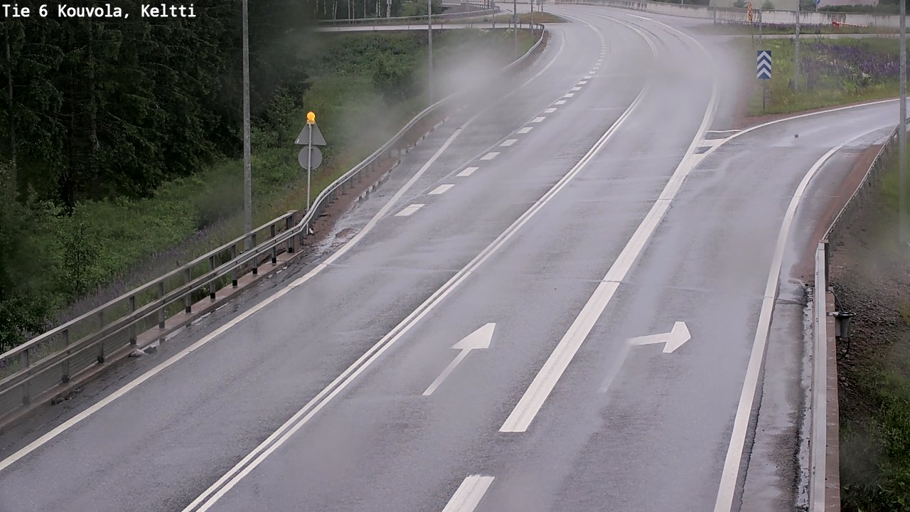 Kelikamerat Kuva Tie 6 Kouvola, Keltti, Kouvola, Kymenlaakso