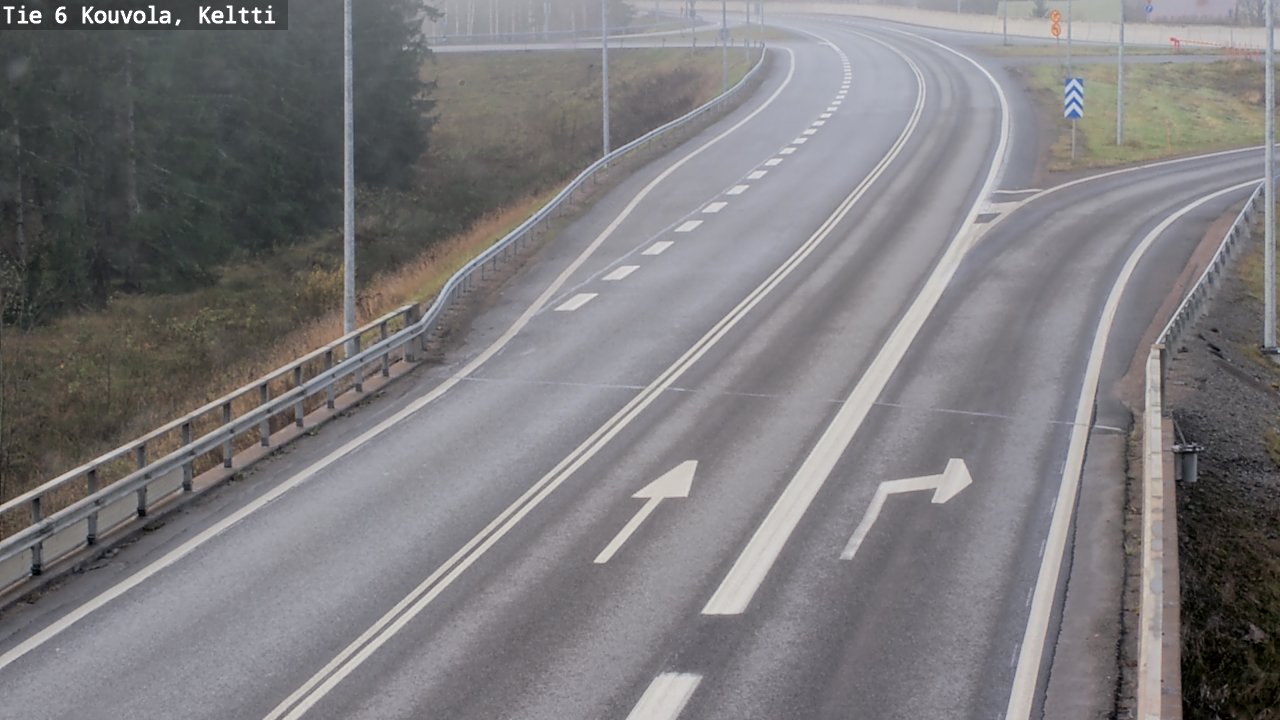 Kelikamerat Kuva Tie 6 Kouvola, Keltti, Kouvola, Kymenlaakso