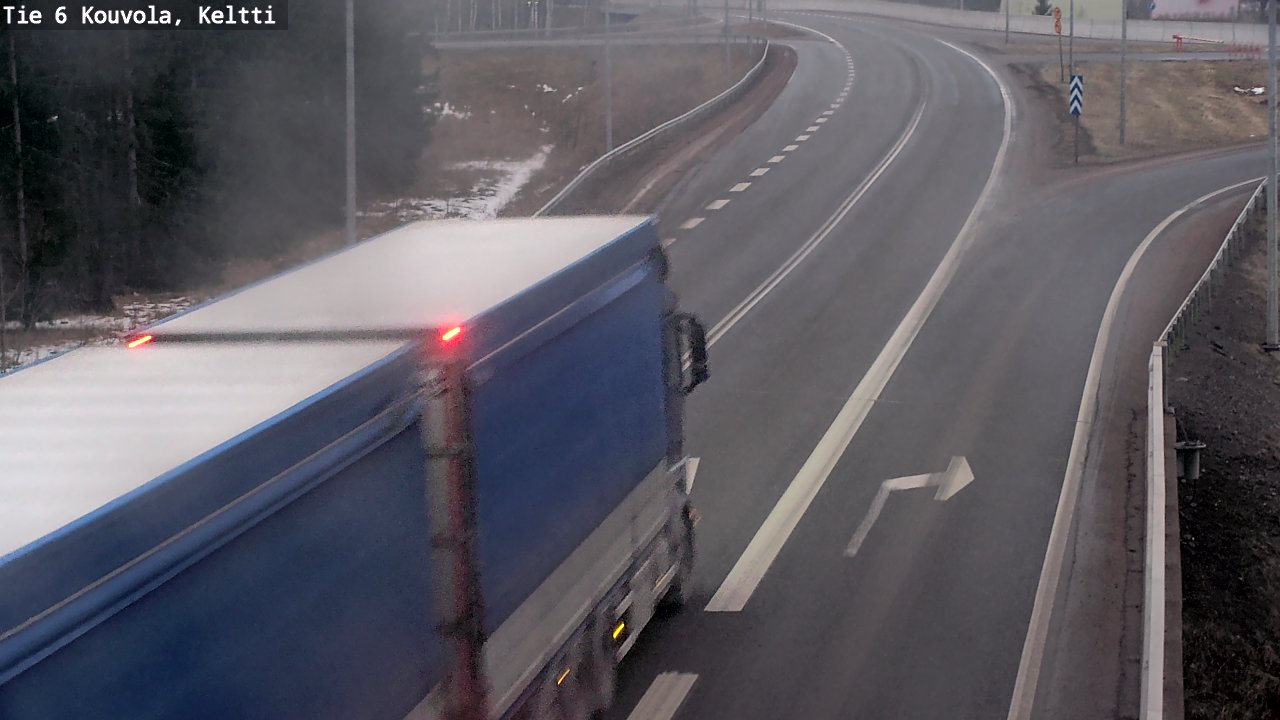 Weather Camera Image Road 6 Kouvola, Keltti, Kouvola, Kymenlaakso