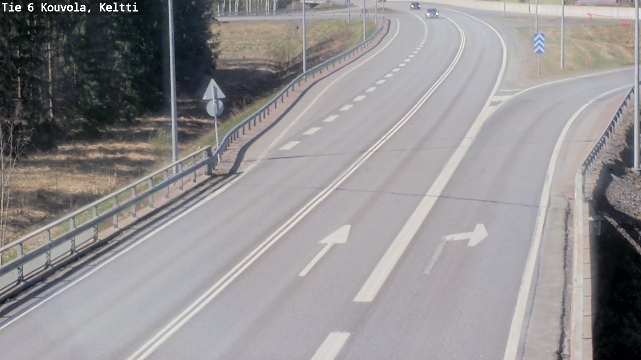 Kelikamerat Kuva Tie 6 Kouvola, Keltti, Kouvola, Kymenlaakso