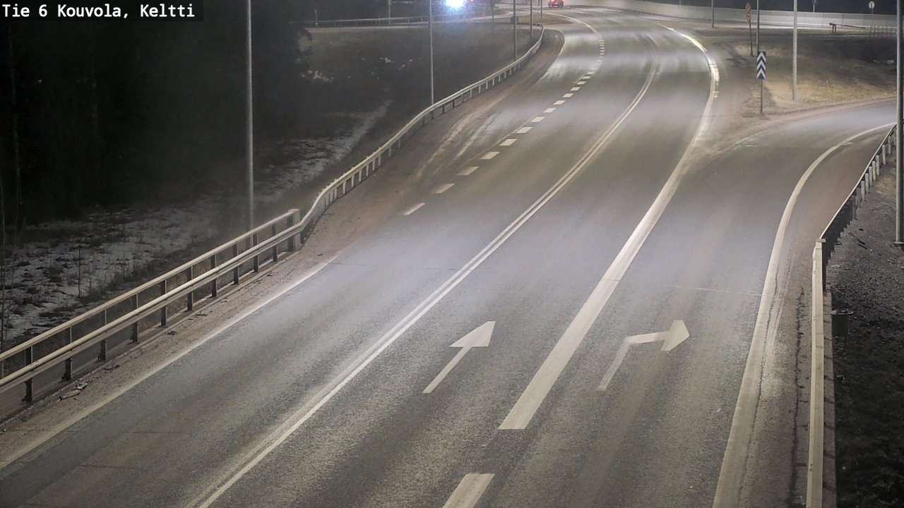 Weather Camera Image Road 6 Kouvola, Keltti, Kouvola, Kymenlaakso
