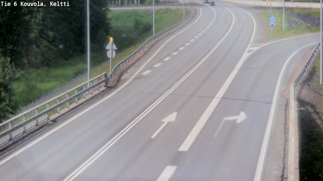 Kelikamerat Kuva Tie 6 Kouvola, Keltti, Kouvola, Kymenlaakso