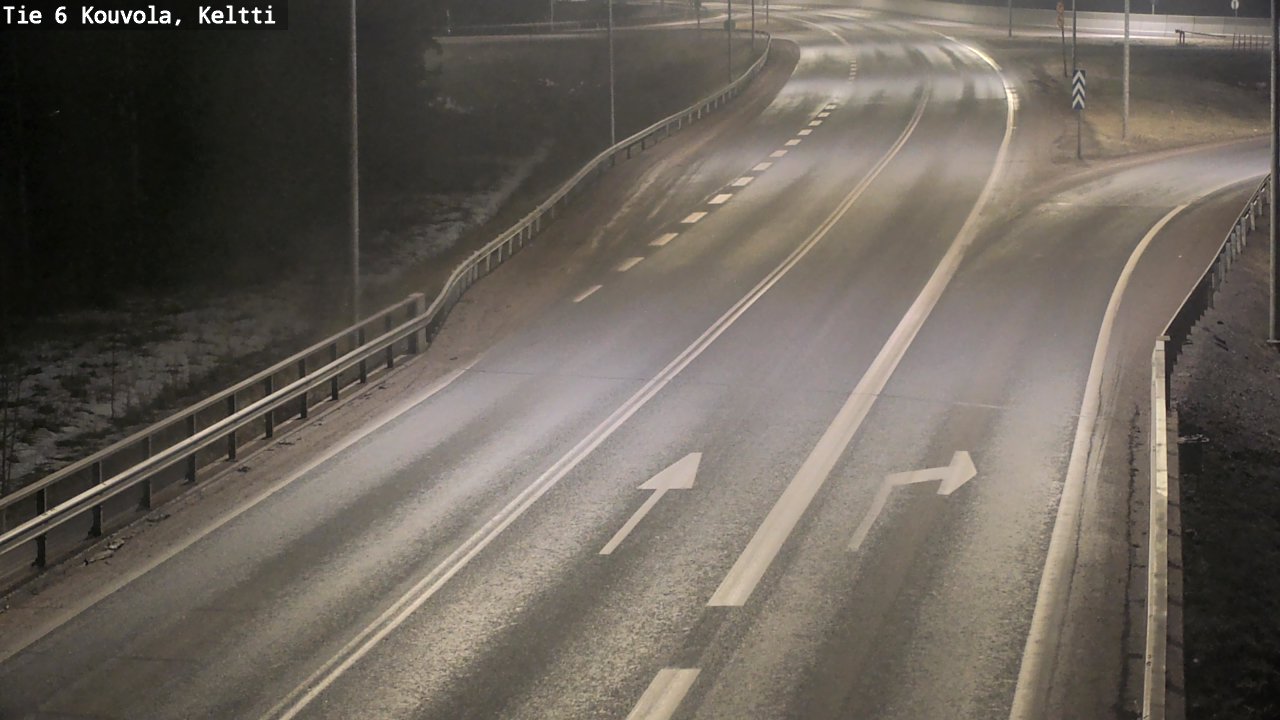 Weather Camera Image Road 6 Kouvola, Keltti, Kouvola, Kymenlaakso