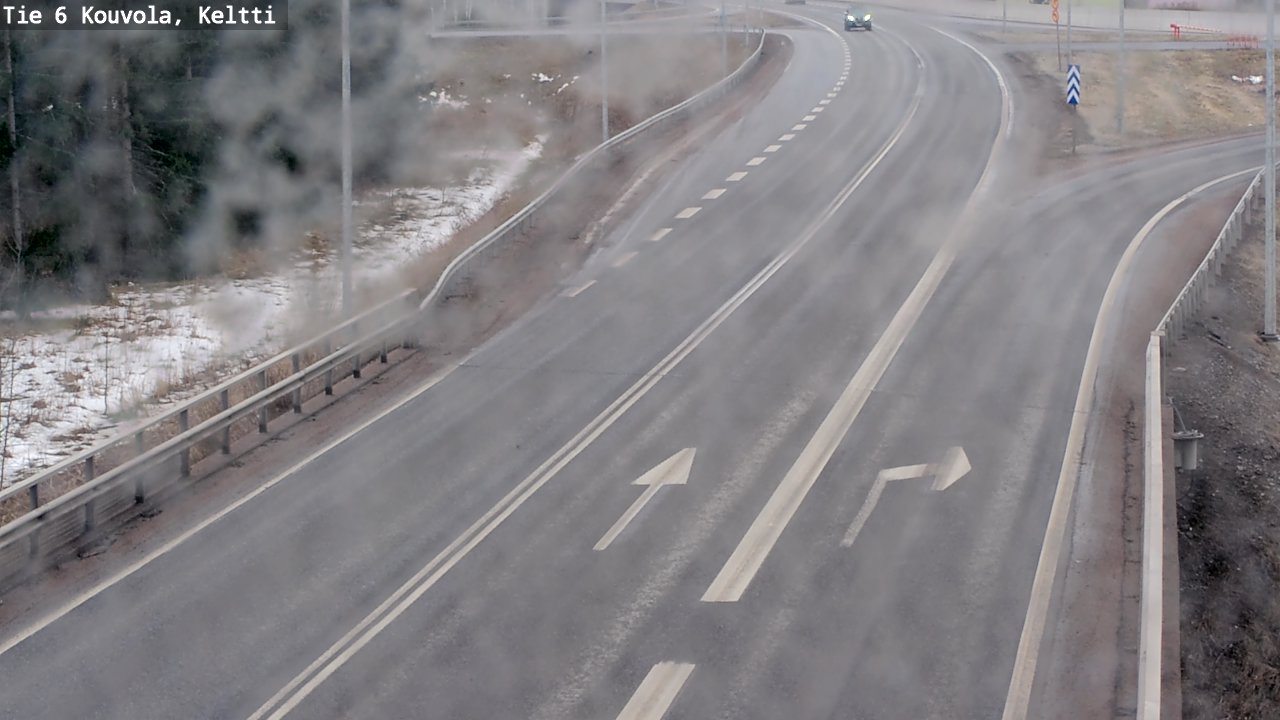 Kelikamerat Kuva Tie 6 Kouvola, Keltti, Kouvola, Kymenlaakso