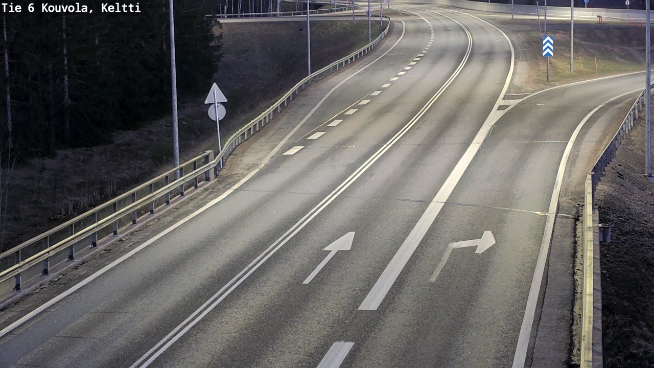Kelikamerat Kuva Tie 6 Kouvola, Keltti, Kouvola, Kymenlaakso