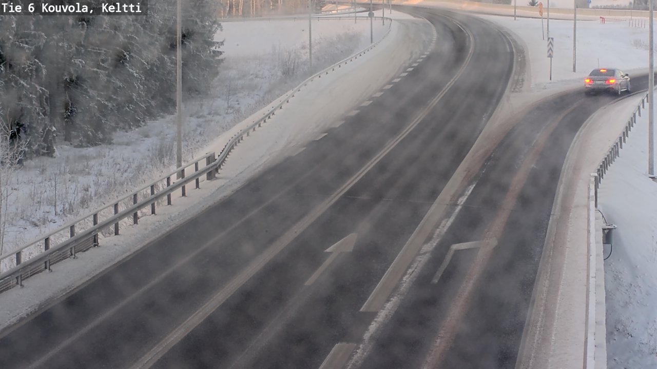 Kelikamerat Kuva Tie 6 Kouvola, Keltti, Kouvola, Kymenlaakso