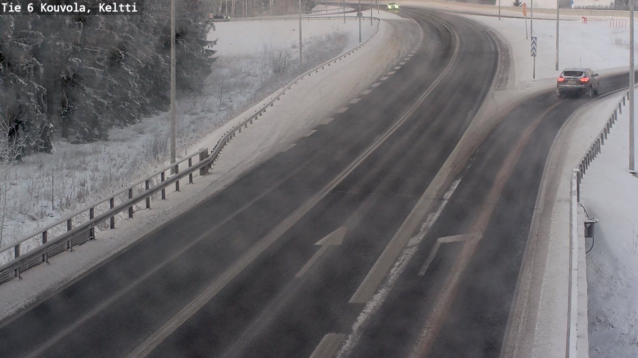 Kelikamerat Kuva Tie 6 Kouvola, Keltti, Kouvola, Kymenlaakso