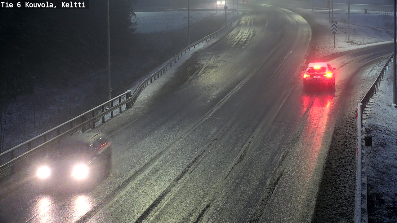 Weather Camera Image Road 6 Kouvola, Keltti, Kouvola, Kymenlaakso