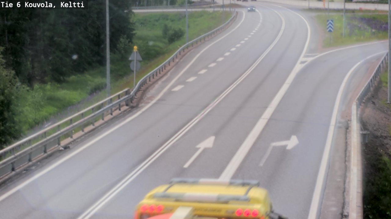 Kelikamerat Kuva Tie 6 Kouvola, Keltti, Kouvola, Kymenlaakso