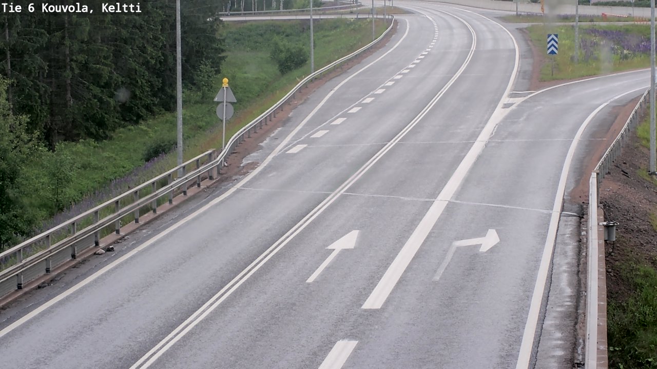 Kelikamerat Kuva Tie 6 Kouvola, Keltti, Kouvola, Kymenlaakso