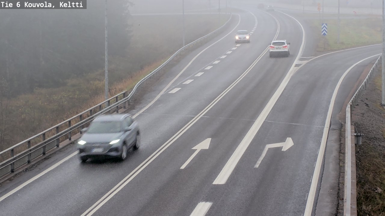 Kelikamerat Kuva Tie 6 Kouvola, Keltti, Kouvola, Kymenlaakso