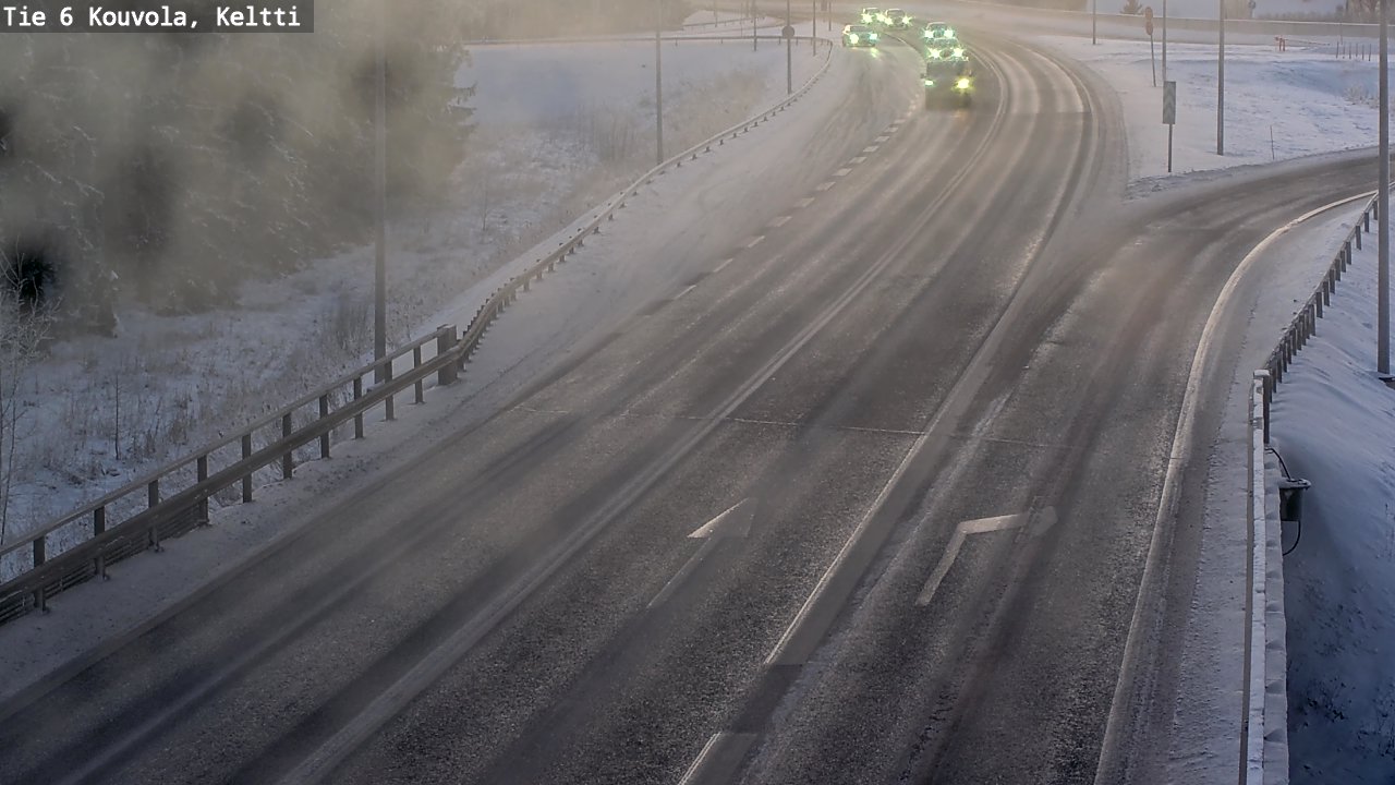 Kelikamerat Kuva Tie 6 Kouvola, Keltti, Kouvola, Kymenlaakso